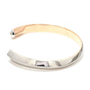 Unisex Platinum Rose Gold Open Kada Hi-Polish JL PTB 736R