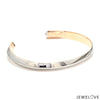 Unisex Platinum Rose Gold Open Kada Hi-Polish JL PTB 736R