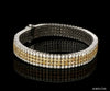 18K Gold White & Fancy Natural Yellow Diamond Bracelet JL AUB 101