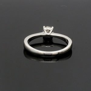 Jewelove™ Rings VS J / Women's Band only 0.30 cts Solitaire Platinum Ring JL PT RS RD 117