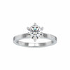 Jewelove™ Rings VS J / Women's Band only 0.50cts. Solitaire 6 Prong Platinum Engagement Ring JL PT 0020