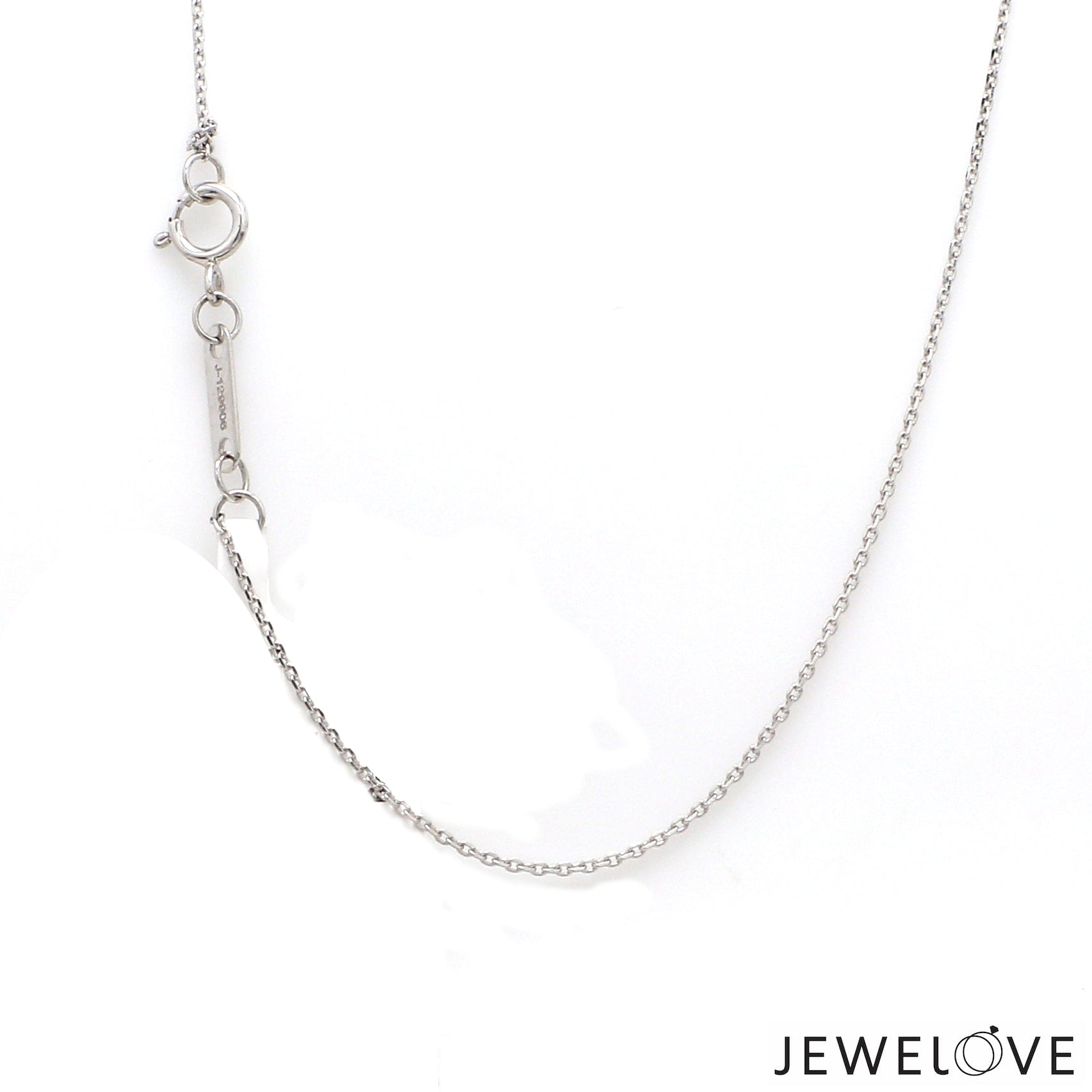 Jewelove™ Chains 0.75mm Platinum Cable Chain for Women JL PT CH 1215-A