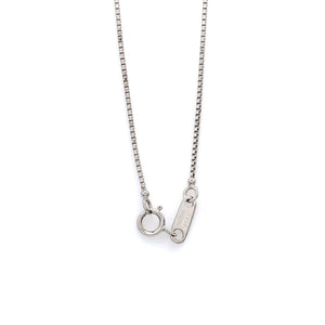 Jewelove™ Chains 1.2mm Unisex Plain Platinum Box Chain SJ PTO 702-A