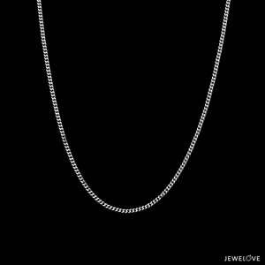 Jewelove™ Chains 1.5mm Japanese Platinum Chain for Women JL PT CH 1135