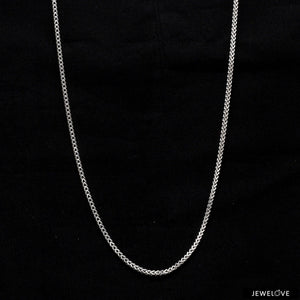 Jewelove™ Chains 1.5mm Japanese Platinum Franco Chain JL PT CH 1064