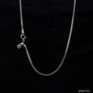 Jewelove™ Chains 1.5mm Japanese Platinum Franco Chain JL PT CH 1064