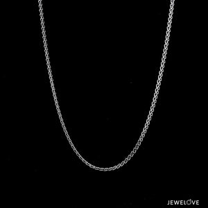 Jewelove™ Chains 1.5mm Platinum Franco Chain JL PT CH 1064-A