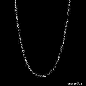 Jewelove™ Chains 1.75mm Links Platinum Chain for Women JL PT CH 1294