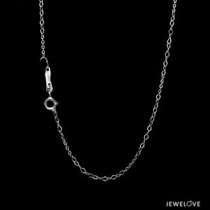 Jewelove™ Chains 1.75mm Links Platinum Chain for Women JL PT CH 1294