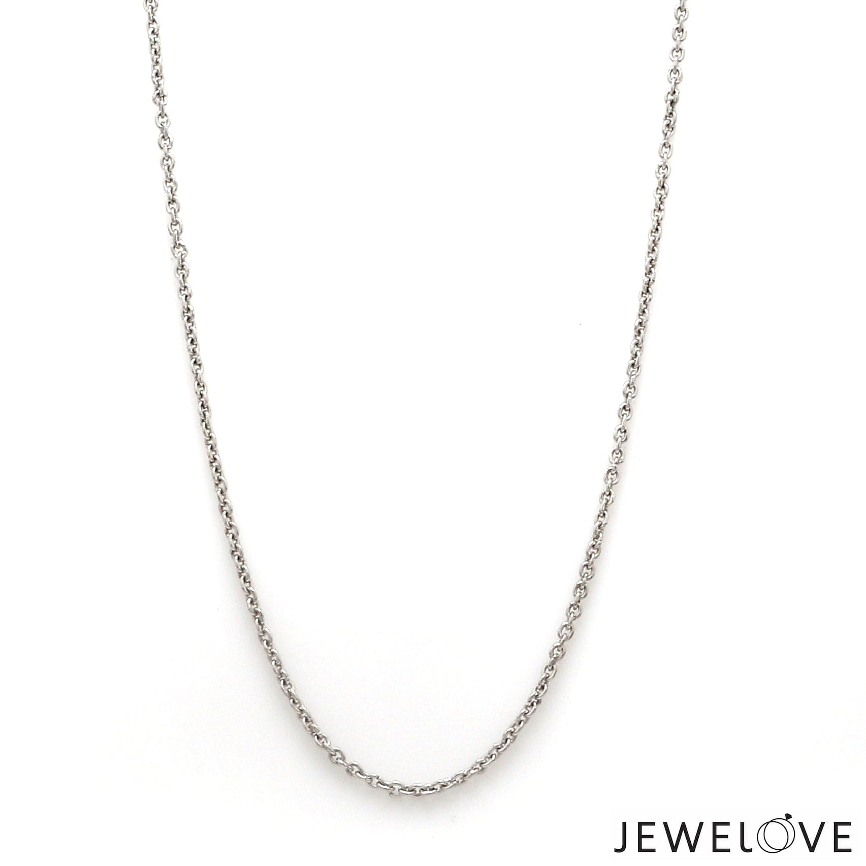 Jewelove™ Chains 1.8mm Platinum Cable Chain for Women JL PT CH 1315