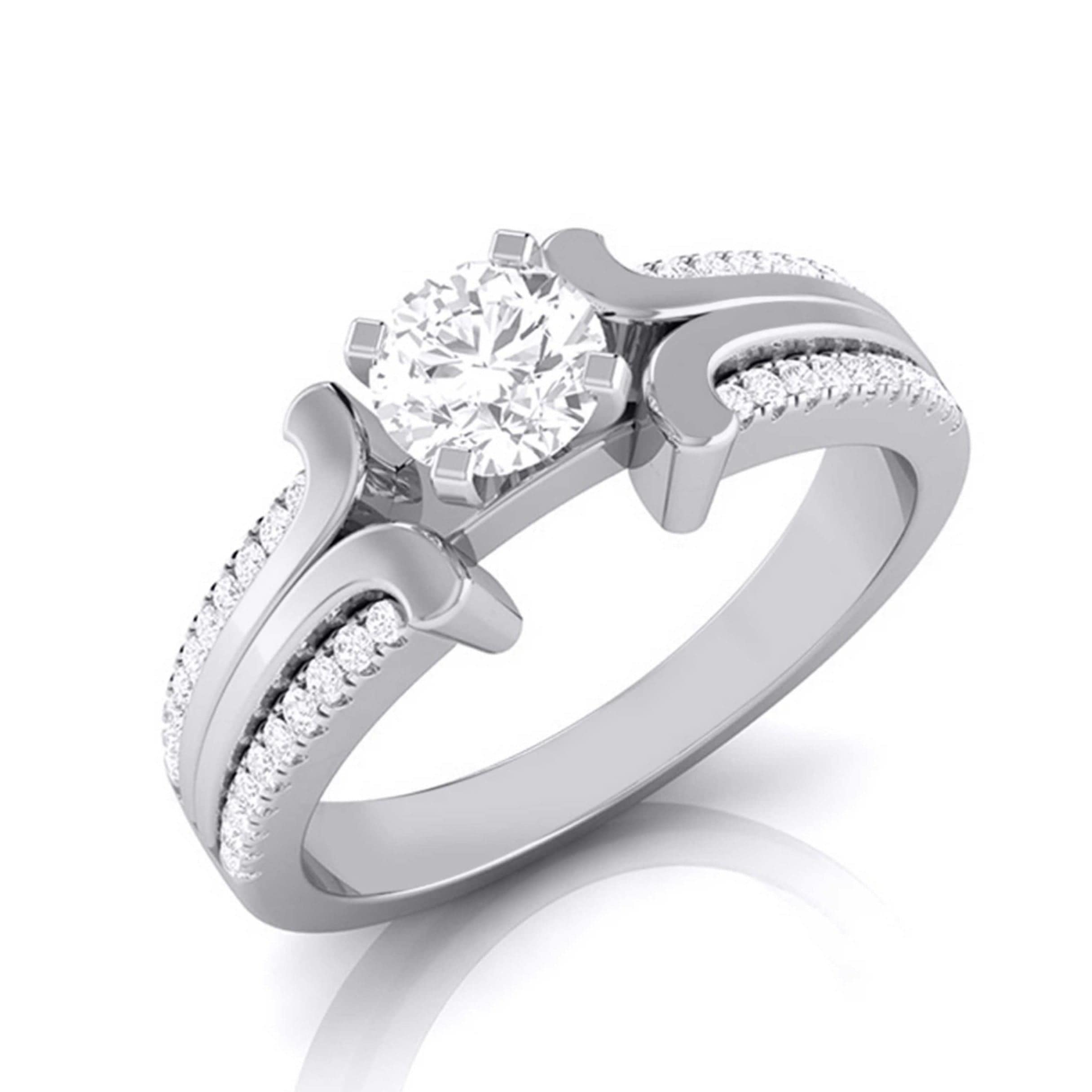 The Monarch Solitaire Diamond Ring-Candere by Kalyan Jewellers