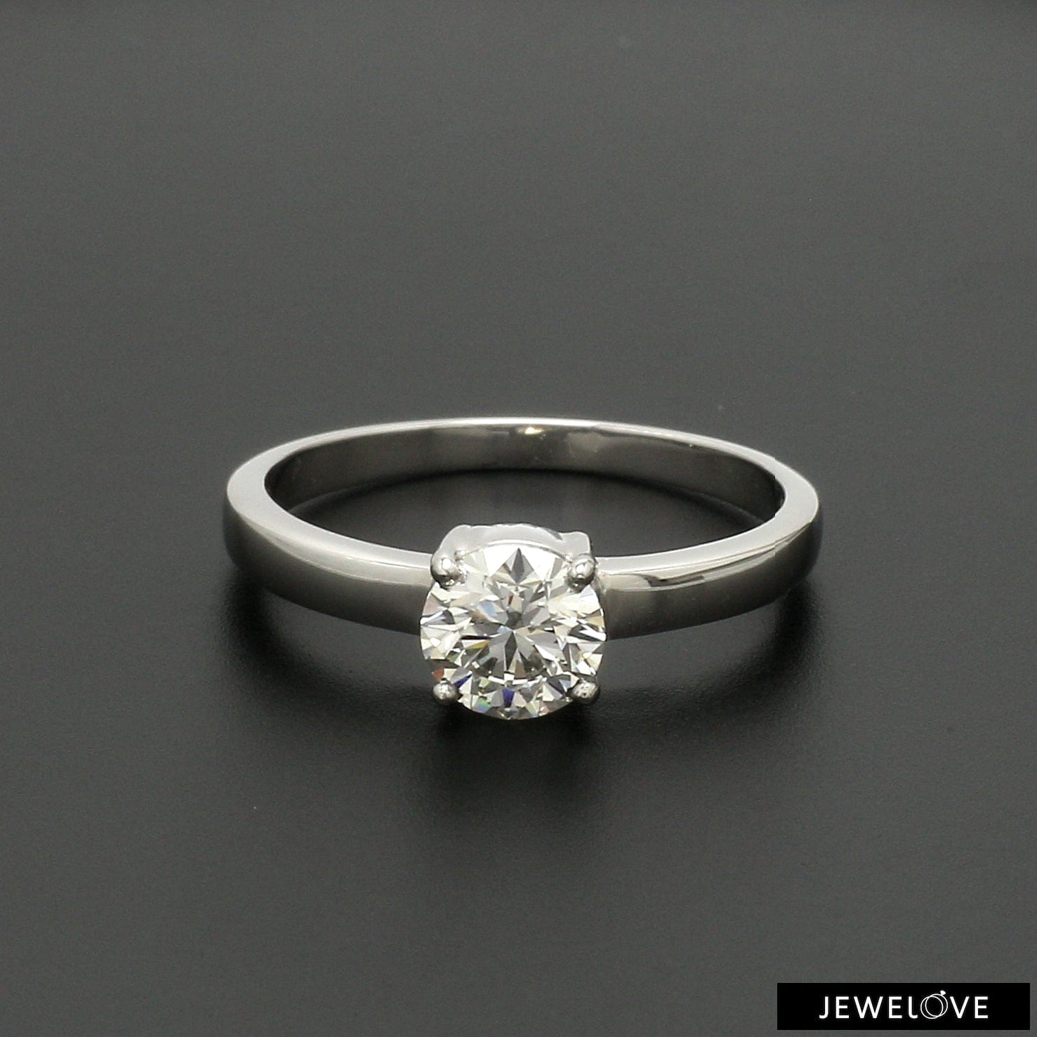 The Harlow Cigar Band Engagement Ring – Marrow Fine