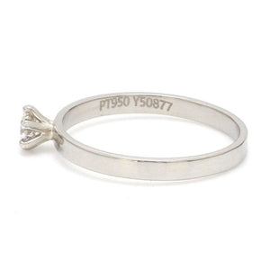 Jewelove™ Rings 15 Pointer Classic 6 Prong Platinum Ring SKU 0012-A