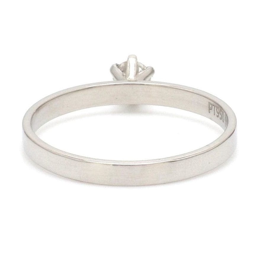 Jewelove™ Rings 15 Pointer Classic 6 Prong Platinum Ring SKU 0012-A