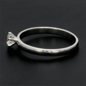 Jewelove™ Rings 15 Pointer Classic 6 Prong Platinum Ring SKU 0012-A