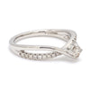 Jewelove™ Rings 15-Pointer Platinum Solitaire Ring with a Twist JL PT 675