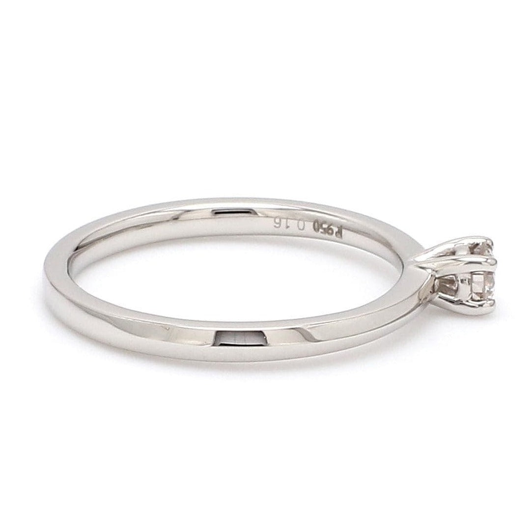 Jewelove™ Rings 16 Pointer Classic 4-Prong Platinum Solitaire Ring JL PT 669