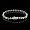 Jewelove™ Bangles & Bracelets 6.5 inches / SI IJ 18-Pointer Diamond Tennis Bracelet JL PTB 755