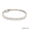 Jewelove™ Bangles & Bracelets 6.5 inches / SI IJ 18-Pointer Diamond Tennis Bracelet JL PTB 755