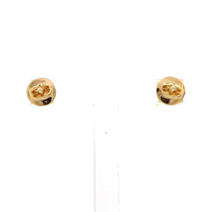 Jewelove™ Earrings Earrings only 18K Yellow Gold Earrings with Natural Fancy Intense Yellow Diamonds JL AU E 101