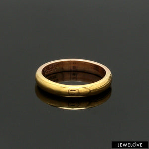 Jewelove™ Rings Women's Band only / 18K 18K Yellow Gold Gold Couple Rings JL AU 120