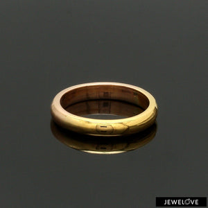 Jewelove™ Rings Women's Band only / 18K 18K Yellow Gold Gold Couple Rings JL AU 120