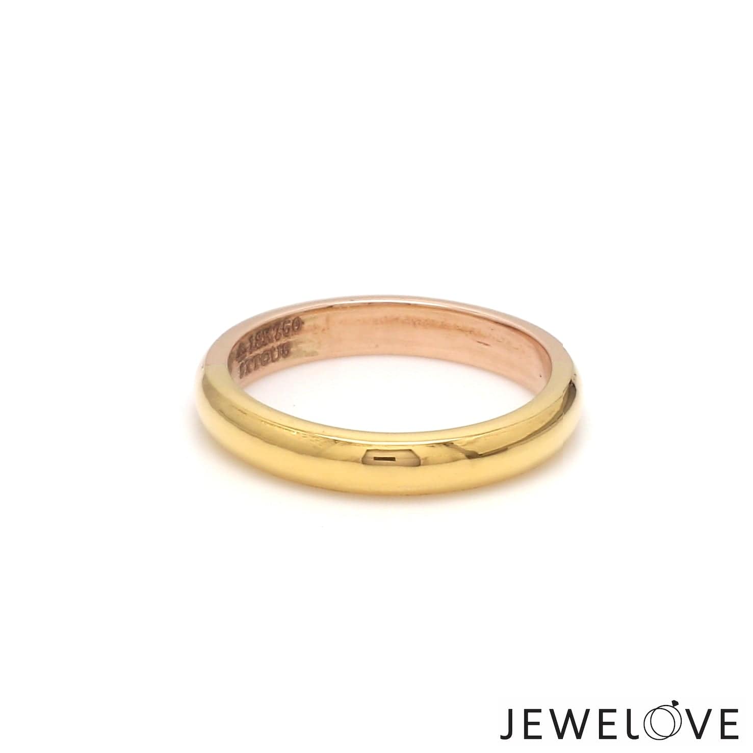 Jewelove™ Rings Women's Band only / 18K 18K Yellow Gold Gold Unisex Rings JL AU 120