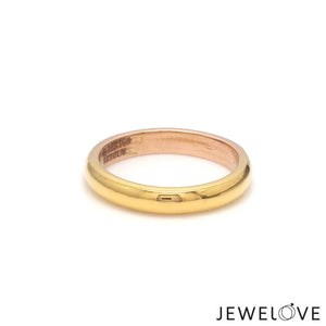 Jewelove™ Rings Women's Band only / 18K 18K Yellow Gold Gold Unisex Rings JL AU 120