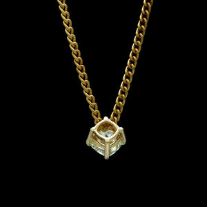 Jewelove™ Necklaces & Pendants SI IJ 18K Yellow Gold Pendant Set with Natural Fancy Intense Yellow Diamond JL AU PE 101