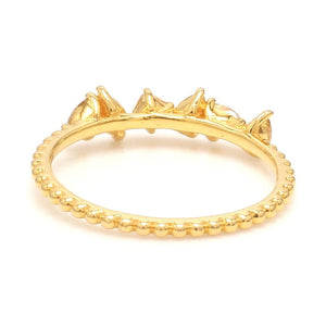 Jewelove™ Rings 18K Yellow Gold Ring with Yellow Diamond JL AU 127