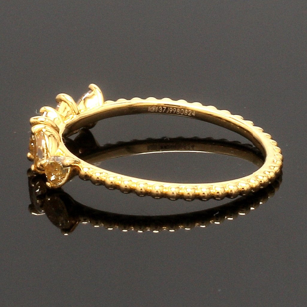 Jewelove™ Rings 18K Yellow Gold Ring with Yellow Diamond JL AU 128