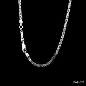 Jewelove™ Chains 2.25mm Unisex V-Chain in Platinum JL PT CH 983