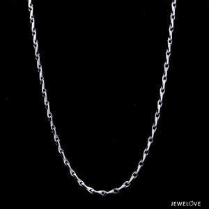 Jewelove™ Chains 2.5mm Platinum Chain for Men JL PT CH 1338