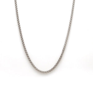 Jewelove™ Chains 2.5mm PopCorn Platinum Chain JL PT CH 1004