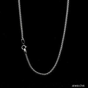 Jewelove™ Chains 2.5mm PopCorn Platinum Chain JL PT CH 1004