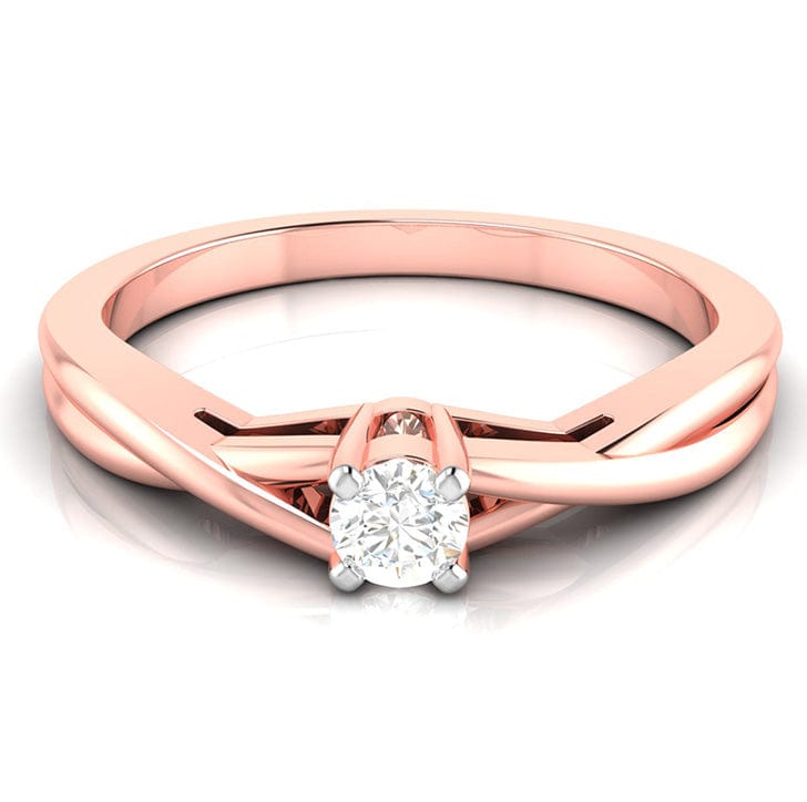 18K Rose Gold Kilani Signature Oval Engagement Ring - Kilani Jewellery Inc.  | Kilani Custom Design & Trading Inc.