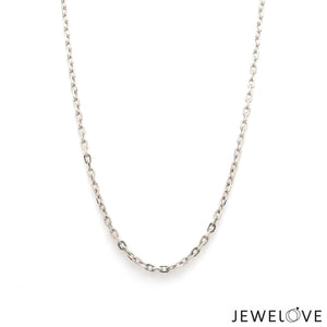 Jewelove™ Chains 2mm Classic Platinum Chain JL PT CH 783