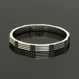 Jewelove™ Rings Women's Band only 2mm Designer Japanese Platinum Women's Ring JL PT 1337