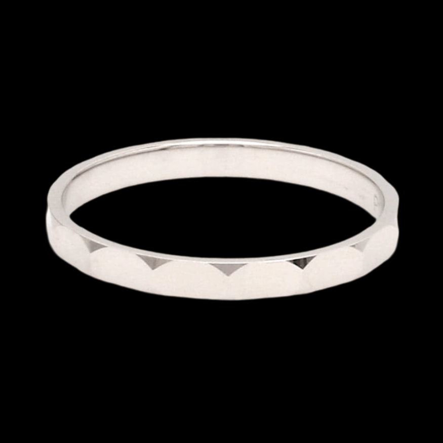 Jewelove™ Rings Women's Band only 2mm Designer Japanese Platinum Women's Ring JL PT 1346