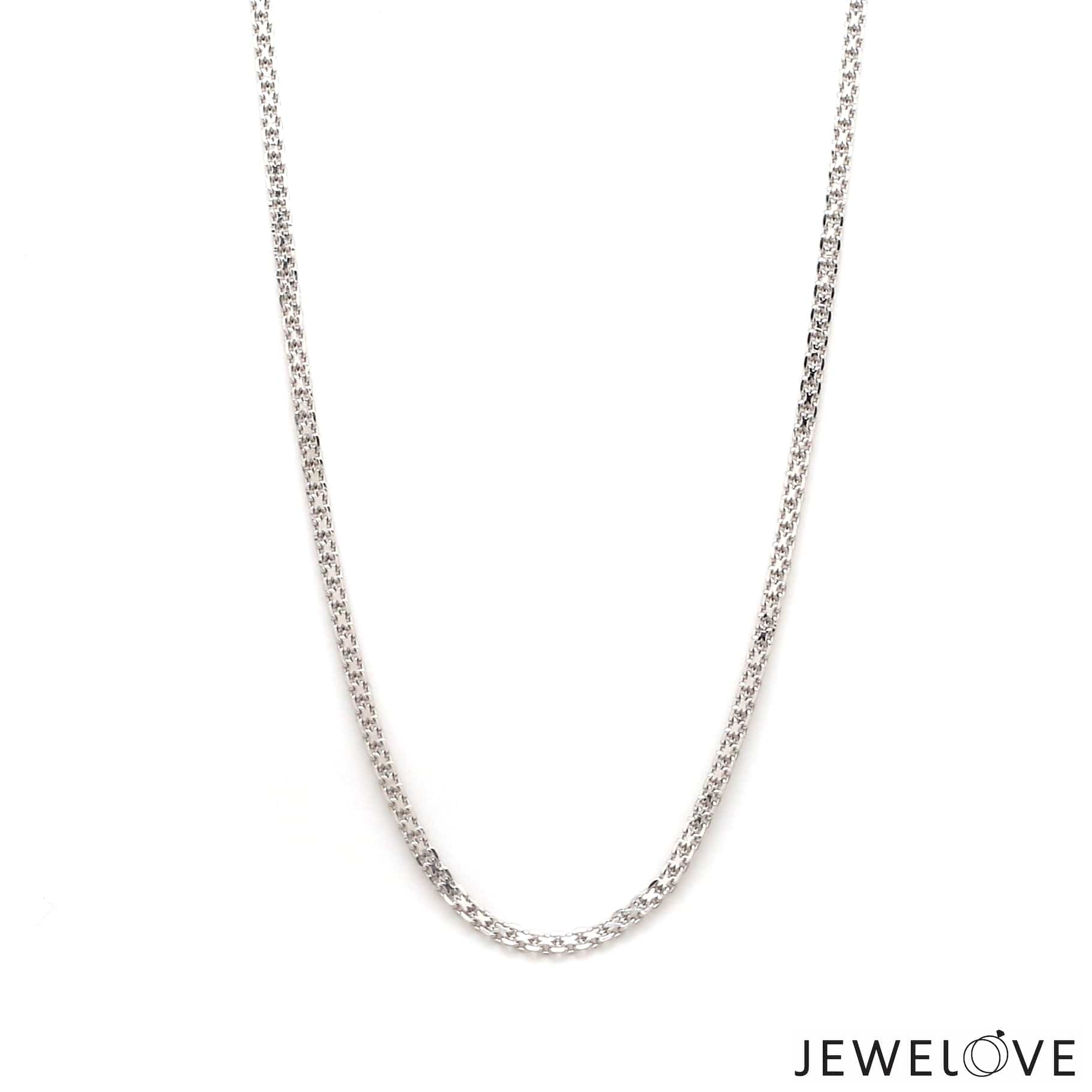 Jewelove™ Chains 2mm Platinum Chain for Men JL PT CH 1202