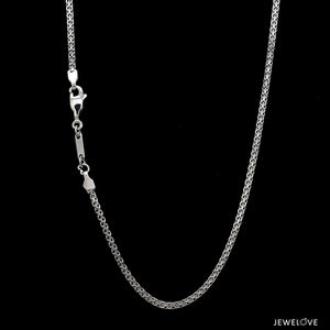 Jewelove™ Chains 2mm Platinum Chain for Men JL PT CH 1202