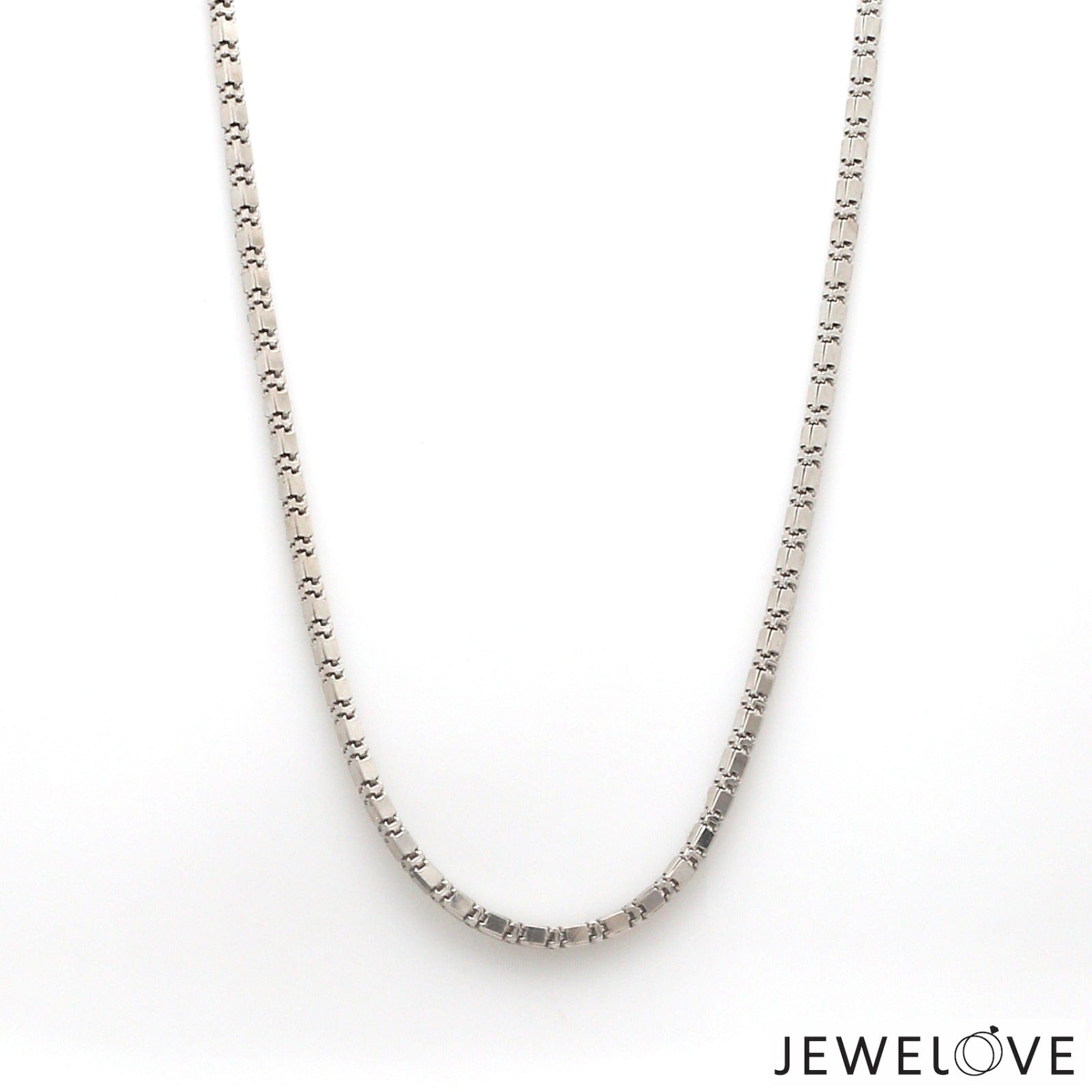 Jewelove™ Chains 2mm Platinum Chain for Men JL PT CH 1305