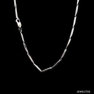 Jewelove™ Chains 2mm Platinum Chain for Men JL PT CH 1340