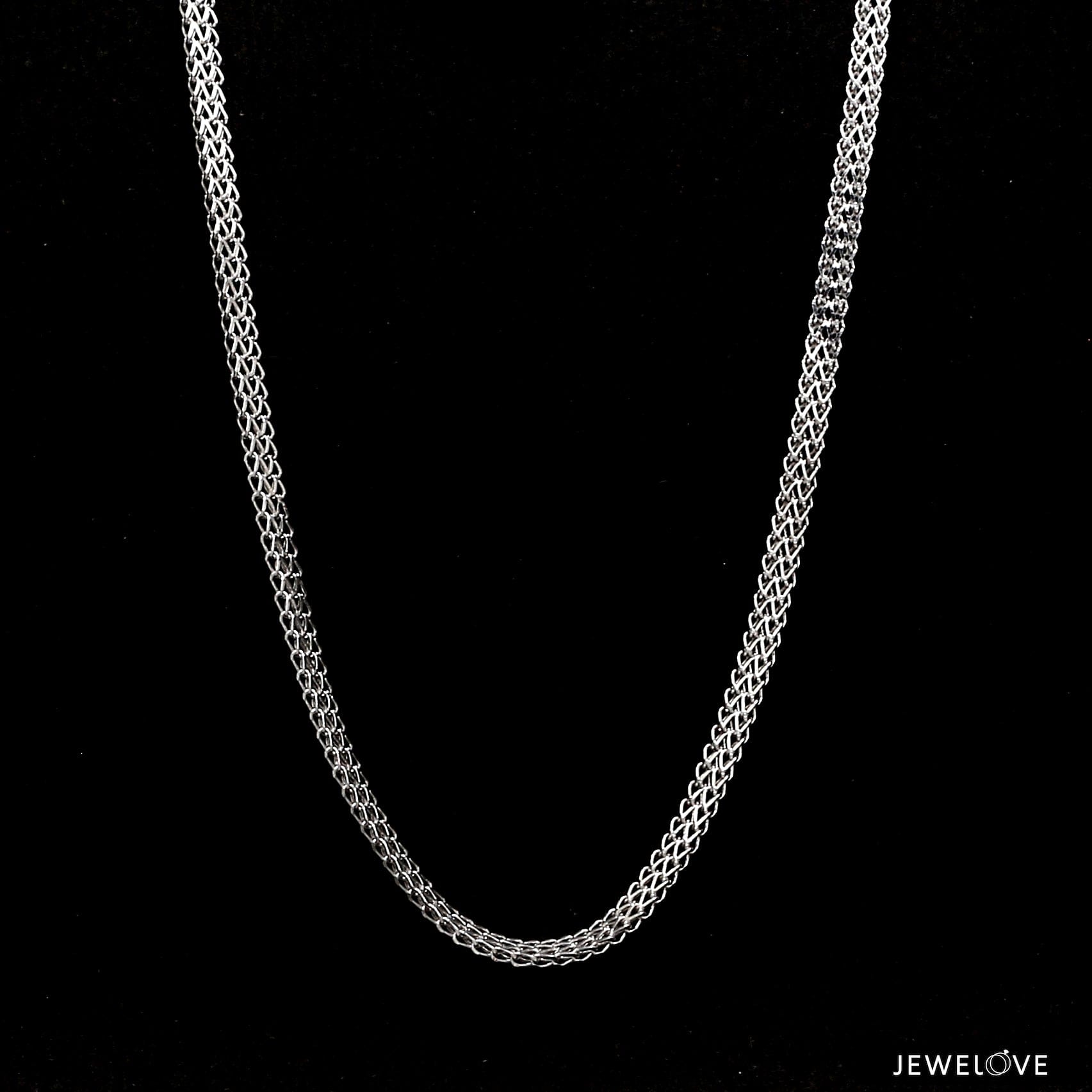 Jewelove™ Chains 3.25mm Platinum Chain for Men JL PT CH 1206-A