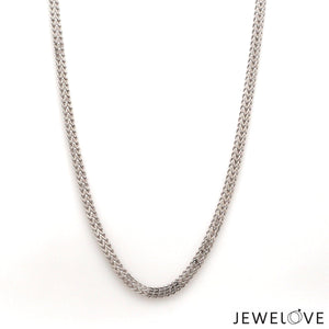 Jewelove™ Chains 3.25mm Platinum Chain for Men JL PT CH 1206-A