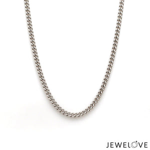 Jewelove™ Chains 3.25mm Platinum Chain for Men JL PT CH 1343