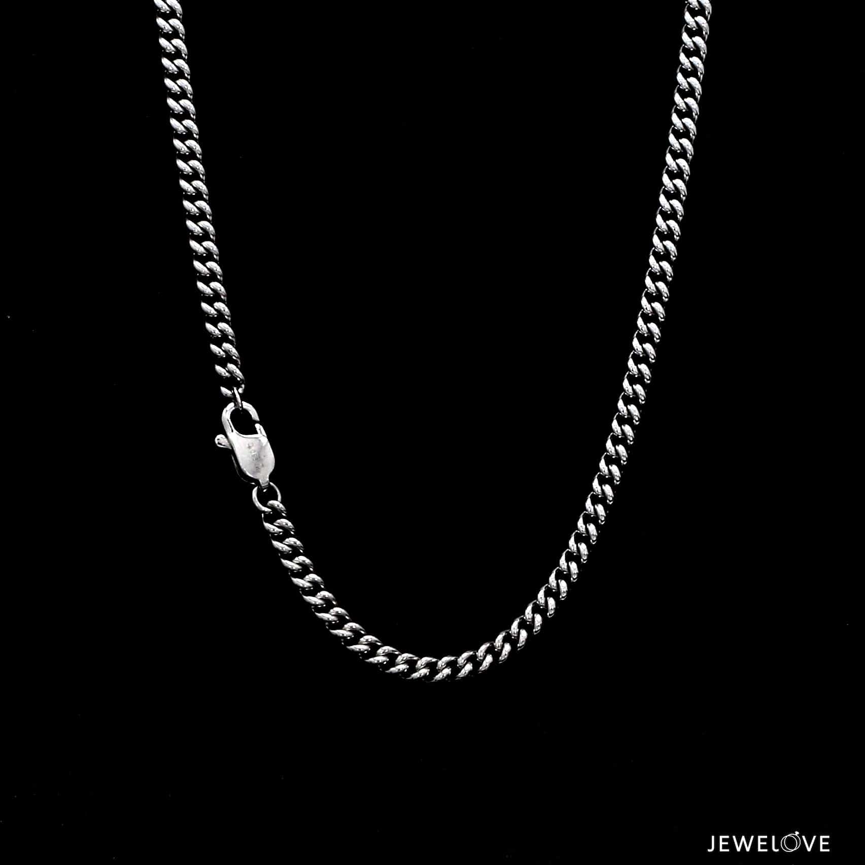 Jewelove™ Chains 3.25mm Platinum Chain for Men JL PT CH 1343