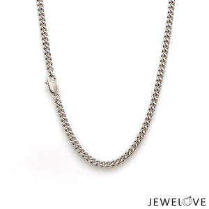 Jewelove™ Chains 3.25mm Platinum Chain for Men JL PT CH 1343