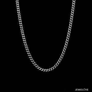 Jewelove™ Chains 3.25mm Platinum Chain for Men JL PT CH 1343