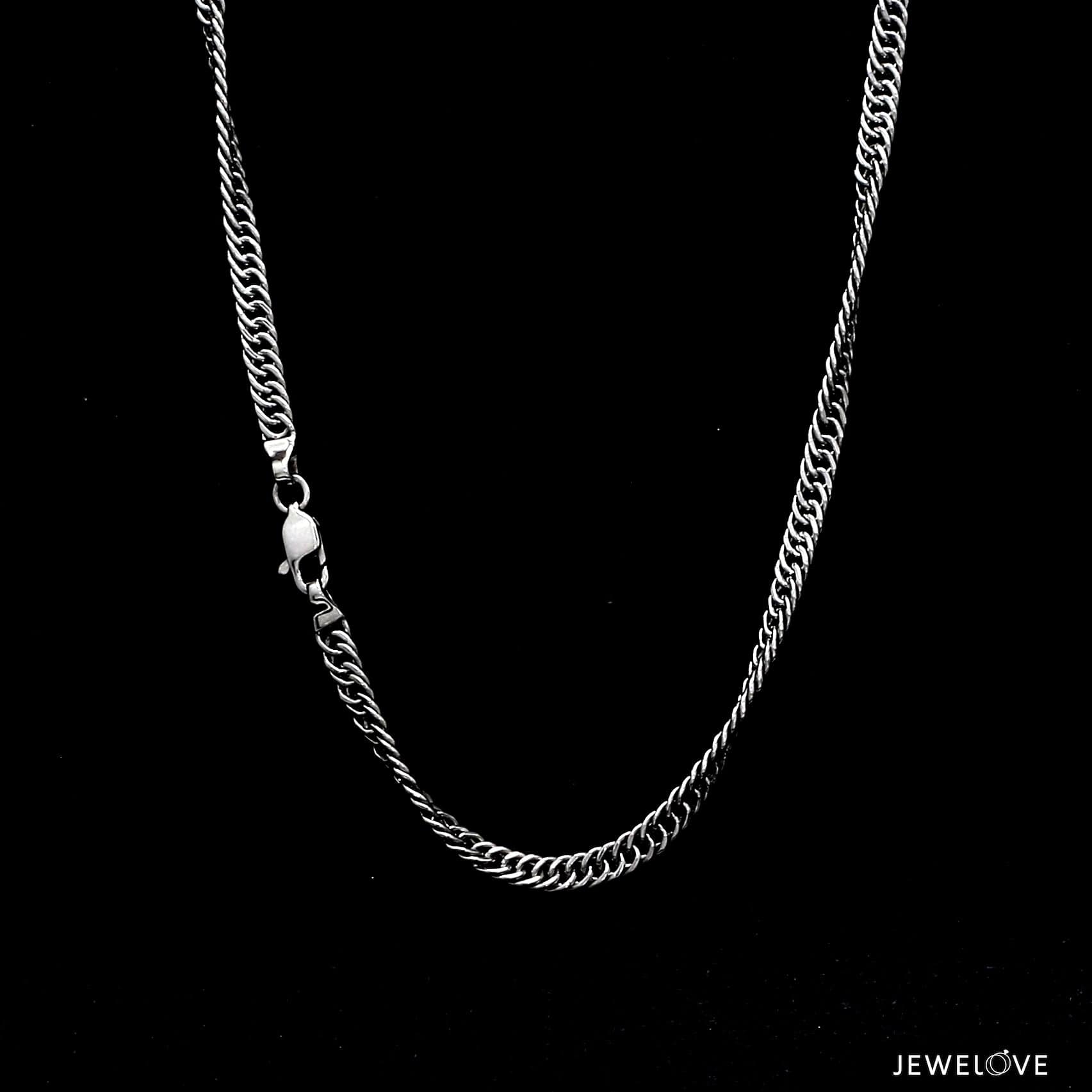 Jewelove™ Chains 3.25mm Platinum Twisted Chain JL PT CH 1339